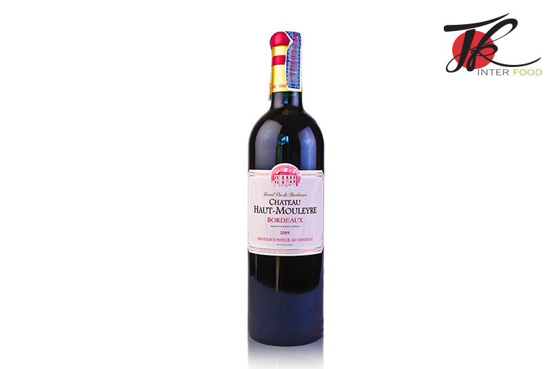 'F63 Chateau Haut-Mouleyre Bordeaux Red